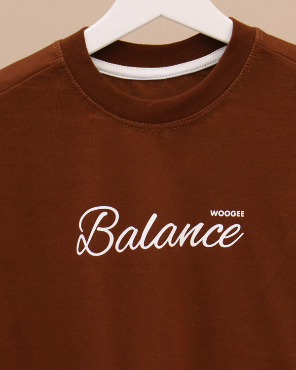 تیشرت شلوارک بگ استایل Balance 