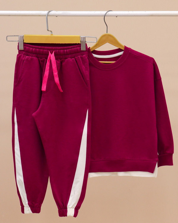 بلوز شلوار بگ استایل Jogger Sport 