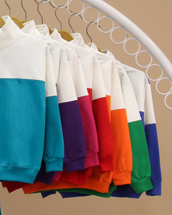 سویشرت شلوار نیم زیپ بگ استایل